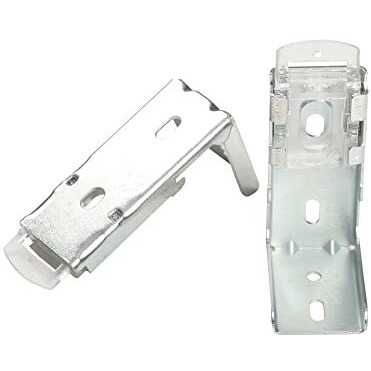 Fapbadri Bracket/Holder/Clamp For Zebra Blind/Day And Night Blind, Used For Wall Mounting Or Ceiling Mounting, Screws & Wall Plugs Included - 2 Pieces