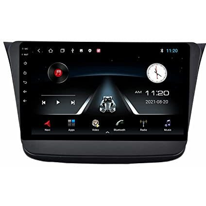 Modorwy Maruti Wagon R 2019 9Inch 1280P Ips Car Android Display With Gorilla Glass | Double Din Car Stereo | Android 12 | 2Gbram/32Gbrom Multimedia Player With Ahd Camera, Dashboard Frame & Socket