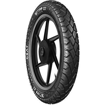 Ceat Gripp X3 Tt 3.00-17 50P Tube-Type Bike Tyre, Rear (105851)
