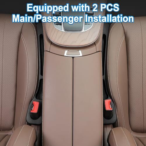 Lgvoa Vehicle Mounted Gap Leak Proof Filling Strip, Car Seat Gap Filler Organiser Universal Car Seat Gap Plug Auto Seat Gap Leak-Proof Filling Strip For Car Suv Truck (Black)