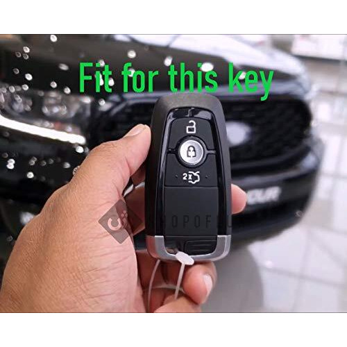Shopoflux Silicone Smart Key Cover Compatible With Endeavour | Figo | Aspire | Freestyle Titanium (Pack 2 Black Silicon)