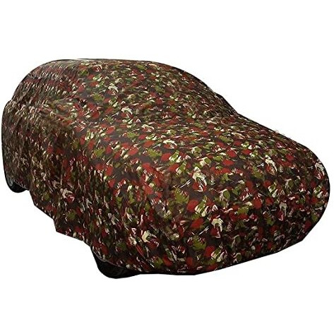 Auto Hub Car Cover Compatible With Maruti Wagonr-(Model  2000-2018), With Water Resistant, Triple Stitched, Wagonr Car Cover- Jungle Print