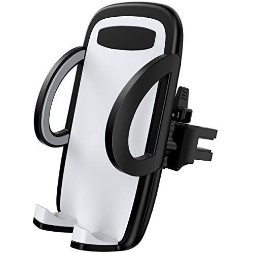 Elv Car Mount Adjustable Car Phone Holder Air Vent Mobile Mount With Automatic Lock Release Cradle For Smartphones