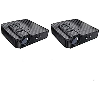 Automaze 3Rd Generation Infra-Red Car Door Light Logo Projector Wireless Led Car Courtesy Light Welcome Logo Shadow Ghost Compatible For Batman