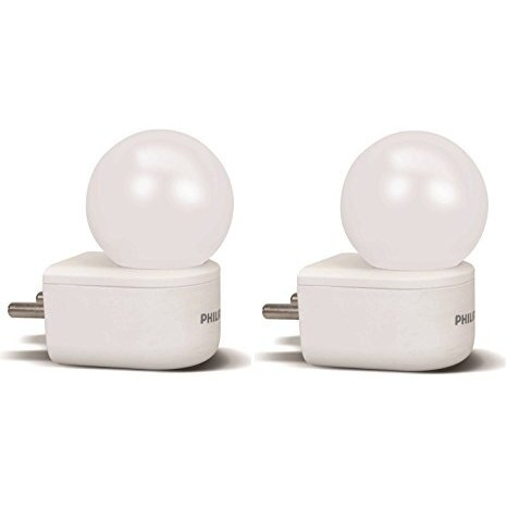 Philips 05W Led White Bulb, Pack Of 2, B22D
