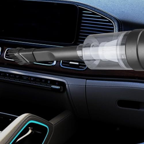 Powerful 3-In-1 Vacuum Cleaner For Car & Home  Compact, Cordless, Wet & Dry, Blower Function, Mini & Portable For Sofa, Dust, And Deep Cleaning - Portable Vacuum Cleaner For Car, Bike And Sofa
