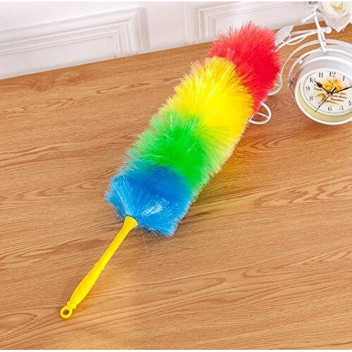 Lirabs Durable, Light Weight Static Multipurpose Microfiber Feather Duster For Household Office Car Dusting Cleaning, 4 Centimeters