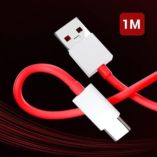 Newtechno Oneplus Compatible Warp/Dash Usb Type-C Fast Charging Charger Cable Compatible For One-Plus 12/12R/11/11R/10Pro/10R/10T/9Rt/9R/8R/8T/8/8Pro/7Pro/7T/7T Pro/Nord/7/6T/6/5T/5/3T/3/Nord Ce3/Ce4