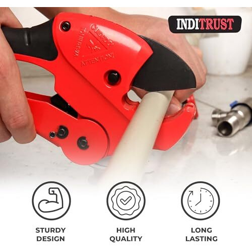 Inditrust High Quality 3~42Mm Cutter For Pvc, Plastic, Ppr, Vinyl & Rubber Tube High Quality 3~42Mm Aluminum Plastic Pvc Pipe Cutter Pipe Cutter