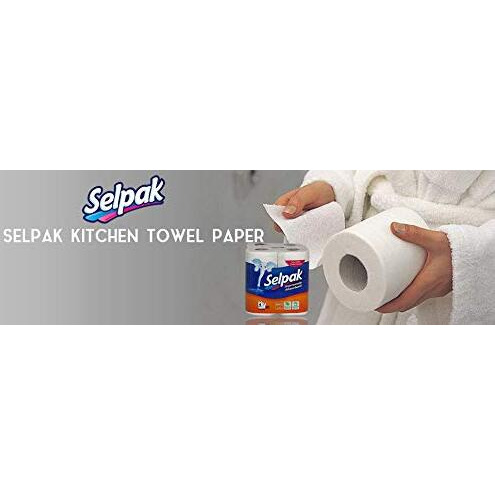 Selpak Paper Towel Tissue Kitchen Roll 3Ply 5+1 Rolls Free On Pack Promo