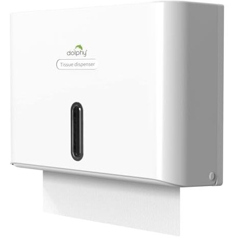 Dolphy Multifold Mini Hand Towel Paper Dispenser - White