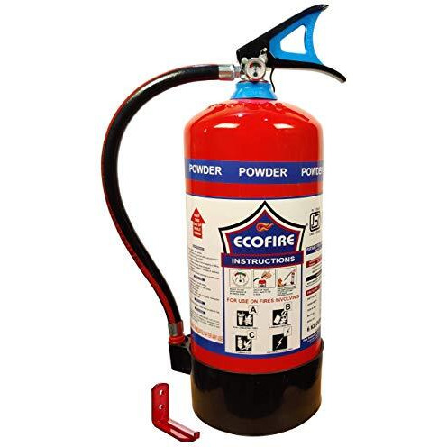 Eco Fire Abc Powder Type 6 Kg Fire Extinguisher (Red And Black)