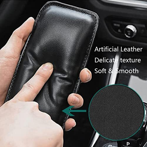 2 Pack Car Knee Cushion Pad, Car Armrest Cushion, Auto Center Console Side Knee Leg Elbow Cushion Soft Pad, Elastic Thigh Support Comfort Pillow Knee Pain Relief Leaning Pad Car Interior Accessories