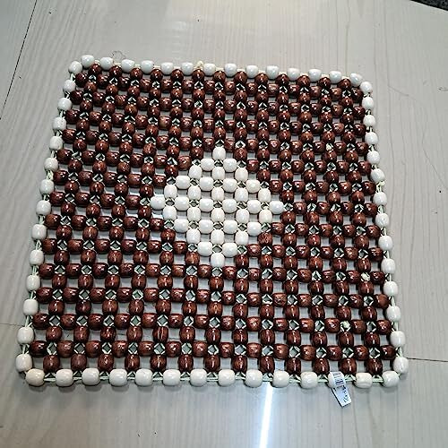 Q1 Beads S/M/L/Xl/Xxl Wooden Bead Seat Cover Cushion For Swift,Baleno,Tiago,Polo,Dzire,Etios,Chair,Sofa, I10,I20,Ignis,Alto,Kwid,Celerio,Wagonr,Innova,Duster,Figo,Verna,City,Ertiga,Seltos