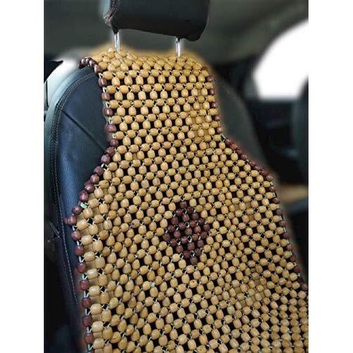 Q1 Beads Xlbg Wooden Beads Car Accessories Seat Cover Cushion For Log Drive (Universal Fit, 1 Pack)