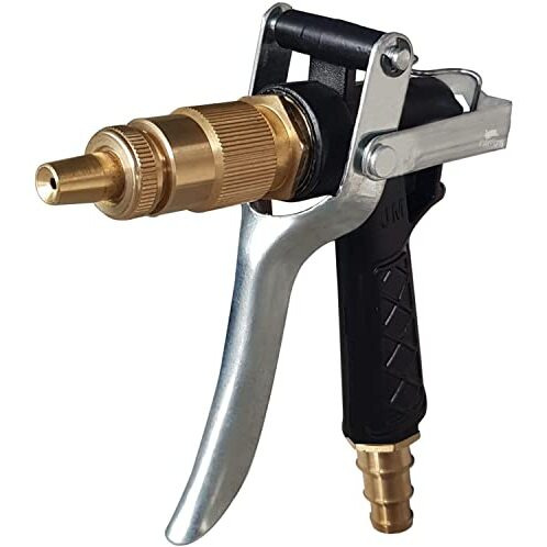 Nirva With Device Of Women Picture Brass High Pressure Water Spray Gun Car Wash Floor Cleaning, 17 Cm