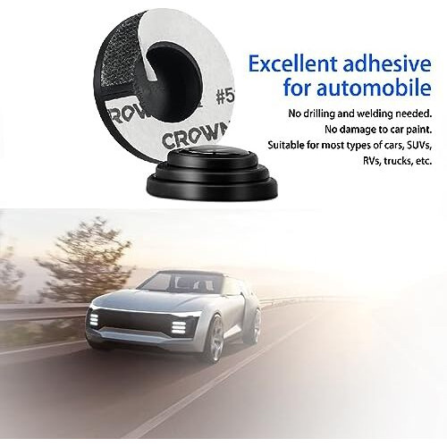 Gozaqe Car Door Shock Absorber,12 Pcs,Car Door Shock Absorber Pads Protector Gasket Guard Silicone Sticker Accessories,Universal Pvc Car Shock Absorber