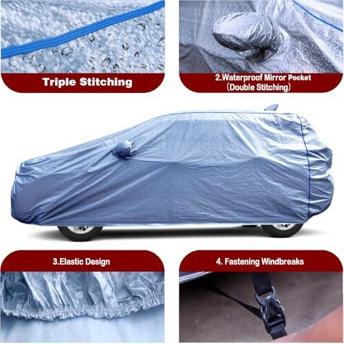 Car Cover (Tata Punch All Models Back Antina, Punch Adventure Rhythm)