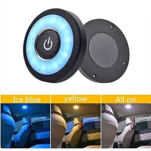 Cloudsale  Your Store. Your Place Car Accessories Interior Ornament Touch Type Night Light Car Roof Ceiling Magnet Lamp Automobile Interior Reading Light.