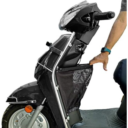Fibera Smart Front Basket Only Compatible With Honda Activa 110Cc 6G Bs6 (Feb 2020- Present) (Black) Polyester (12L)