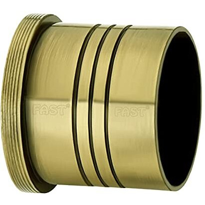 Fast Wtw02 Heavy Brass Antique Wall To Wall Concealed Brackets For 1 Inch Stainless Steel Curtain Rod (4)