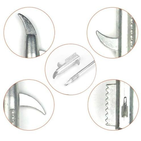 Tyre Stone Remover Tool, Fapiwen Multipurpose Car Tire Stone Remover Hook, Tire Cleaning Hook, Tyre Stone Picker For Motor Bike Truck Car, Wheel Remover Stone Hook With Solid Rubber Handle
