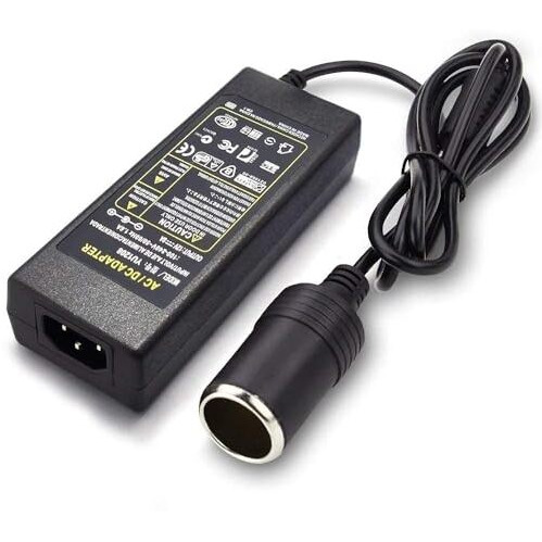 Starq 12V Ac To Dc Converter 100-240V Car Cigarette Lighter Socket For Car Vacuum Cleaner Tire Inflator Car Air Purifier And Other Car Devices 72W Power Supply Adapter (6A)