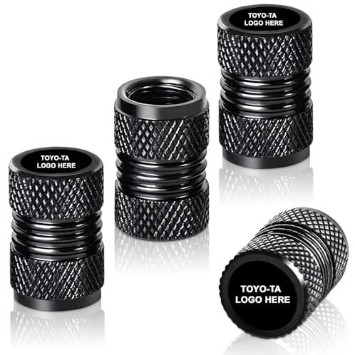 Greenworld Black Metal Car Tyre Valve Cap Air Cap Car Tyre Valve Stem Cap Air Covers With Logo (Oy-Otaa)