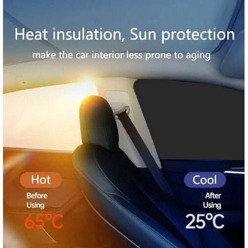 Auto Hub Car Window Sunshade/Curtains Compatible With Mg Windsor - Pack Of 4, Windsor Sun Shade