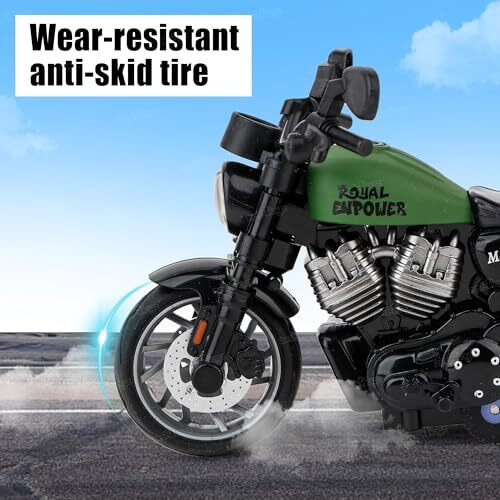Zest 4 Toyz Die-Cast Alloy Motorbikes For Kids 114 Scale Alloy Model Bikes Pull Back Toys Suitable For 3+ Years Boys And Girls Multicolor (Pack Of 1)