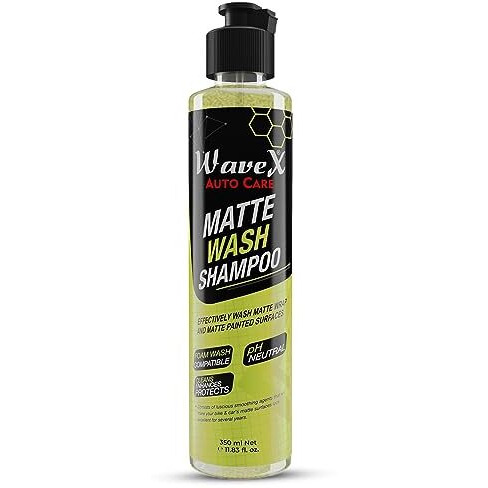 Wavex Car Shampoo And Bike Shampoo 350Ml | For Matte Painted Vehicles | Foaming Shampoo For Matte Bikes And Cars