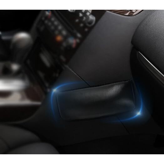 Automaze 2 Pack Knee Cushion Soft Pad For Leather Auto Center Console, Car Foot Care Knee Cover Thigh Support Comfort Elastic Pillow Car Interior Accessories