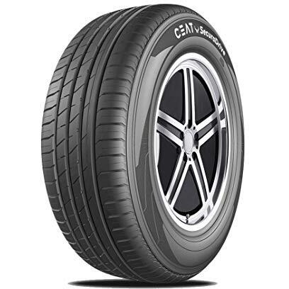 Ceat Securadrive 215/60 R16 95H Tubeless Car Tyre,Black,Medium
