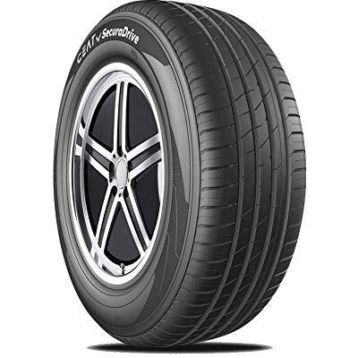 Ceat Securadrive 215/60 R16 95H Tubeless Car Tyre,Black,Medium