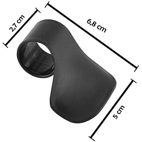 Allextreme Exbtm02 Universal Throttle Mount Holder Cruise Assist Control Grip For Motorcycle & Electric Handlebar Motorcycle Grip Handlebar (2 Pc)