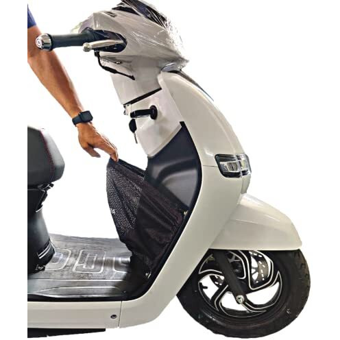 Fibera Compact Front Basket Only Compatible With Tvs Iqube (Black)