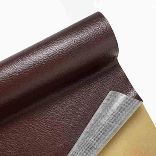 Vinsu Leather Repair Patch Tape Kit For Couches Adhesive For Leather Vinyl Couch Furniture Sofa Car Seat Belts Handbags Jackets First Aid Patch 30Cm*60Cm (Brown)