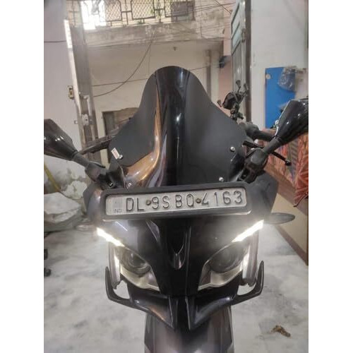 Grandbiker Winglet 2.0 For Bajaj Rs 200 (Color- Black) (Material-Abs)