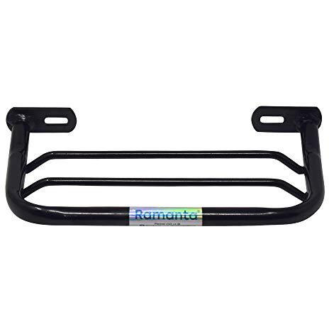 Ramanta Side Rear Footrest For Bike Lady Step Footrest Compatible With For Gixxer Old Model (Bs-4), Cbz Xtreme 200R/160R (Bs-6, 2020) And Pulse 200 (Bs-6), V-Strom 250 - (Black, 1 Pc With Fitting)