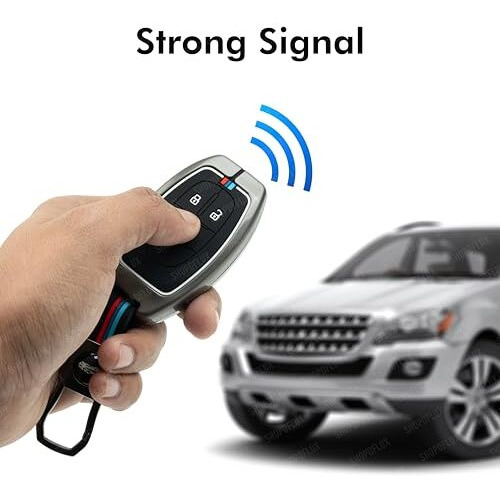 Shopoflux Metal Key Cover Compatible With Mg Gloster 3 Button Smart Key (Pack 1)