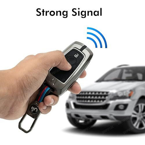 Shopoflux Metal Key Cover Compatible With New Ford Ecosport Titanium (Pack Of 1)