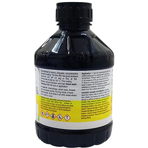 3M Car Care Underseal For Underbody Coating & Rust Protection 1 Ltr.