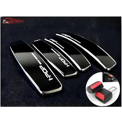 Detachi Car Door Edge Protector & Seat Accessories | Paint Protection | Bumper Scratch Guard Combo - 1Pcs Door Guards, 1Set Seat Accessories