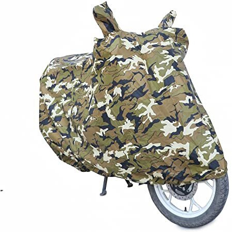 Autofact Waterproof Scooty Cover Compatible With Honda Activa (All Variants)| Mirror Pockets | Windproof Design | Full Length Body Cover| Uv Protection |Jungle Green Color