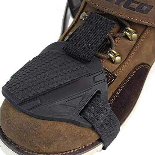 Detachi Gear Shift Shoe Protector For Bike Riding (Black) Random Design