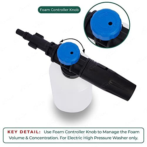 Vmtc Adjustable Foam Cannon Nozzle Lance 700Ml High Pressure Car Washer Accessory For Bosch Pressure Washer Gun Aquatak/Aqt