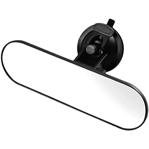 Proberos Rear View Mirror For Driving Test, Learner Instructor Mirror With Suction Cup, Universal Interior Rearview For Car, Suv, Crv, Trucks (220 X 65Mm)
