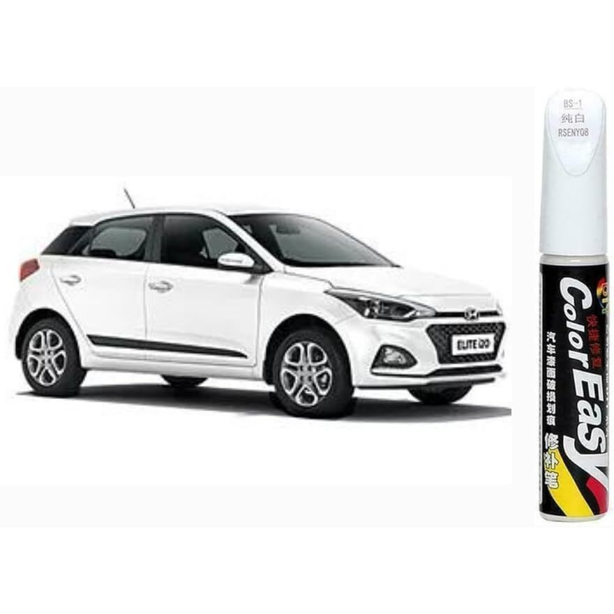 Cesitra Car Scratch Remover Touch Up Paint Pen For Cars(White), Automotive Car Paint Pen, 2 In 1 Car Paint Scratch Repair For Deep Scratches, Special-Purpose White Car Paint Universal Color