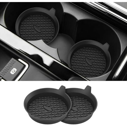 Hsr Car Accessories Car Cup Holders, Silicone Universal Vehicle Non-Slip Cup Holders (2)