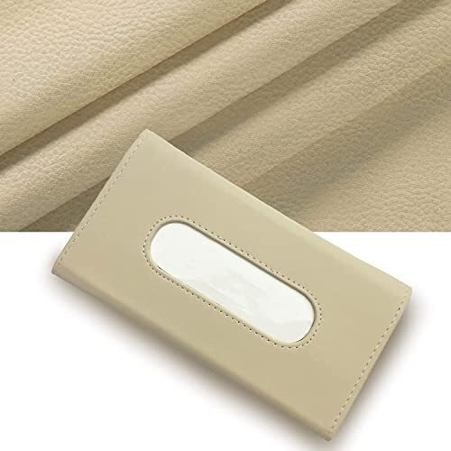 Sarte Car Tissue Holder, Sun Visor Napkin Holder, Car Visor Tissue Holder, Tissue Holder For Car (Beige)